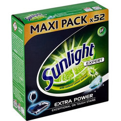Sunlight All in 1 Extra Power Tablety do myčky nádobí 52 ks