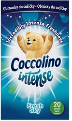 Coccolino Intense Fresh sky vonné ubrousky do sušičky 20 ks