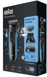 Pánský holící strojek Braun Series 3 3010 BT Shave&Style