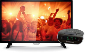 LED televizor Philips 32PHS4012/12 + DÁREK RADIOBUDÍK FIRST AUSTRIA FA2406-3