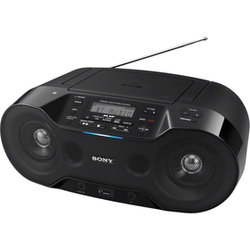 ZSR S70BTB PŘENOSNÉ RÁDIO S CD SONY