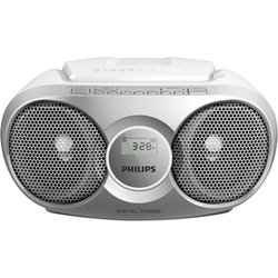 Radiopřijímač s CD Philips AZ215S/12 stříbrný