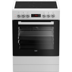 Sklokeramický sporák Beko FSM 67320 GWS bílý