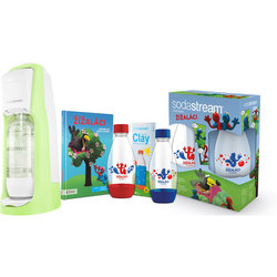JET PASTEL GRASS GREEN (GG) SODASTREAM + Dětský set Žížaláci 2 lahve