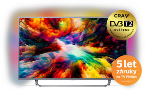 Tenký LED televizor 4K UHD Philips 65PUS7303