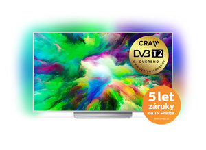 Ultratenký LED televizor 4K UHD Philips 55PUS7803