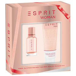 ESPRIT Pure for Women toaletní voda 15 ml + sprchový gel 75 ml