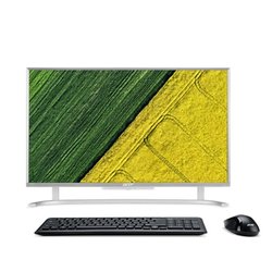 Počítač All In One Acer Aspire AC22-720 21.5",1920 x 1080,Pentium J3710, 4GB, 500GB, bez mechaniky, HD, DOS - stříbrný