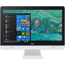 Počítač All In One Acer Aspire C20-820 19.5", 1600 x 900, Pentium J3710, 4GB, 1TB, DVD±R/RW, HD 405, W10 Home - stříbrný