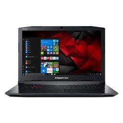 Ntb Acer Predator Helios 300 (PH317-51-746B) i7-7700HQ, 16GB, 256+1000GB, 17.3", Full HD, bez mechaniky, nVidia GTX 1060, 6 GB, BT, CAM, W10 - černý
