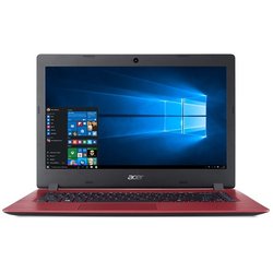 Ntb Acer Aspire 1 (A114-31-P5LZ) Pentium N4200, 4GB, 64GB, 14", HD, bez mechaniky, Intel HD 505, BT, CAM, W10 S - červený