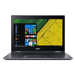 Ntb Acer Spin 5 (SP513-52N-823C) i7-8550U, 8GB, 512GB, 13.3", Full HD, bez mechaniky, Intel UHD 620, BT, CAM, W10 Home - šedý