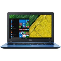 Ntb Acer Aspire 3 (A315-32-P2TD) Pentium Silver N5000, 4GB, 128GB, 15.6", Full HD, bez mechaniky, Intel UHD 605, BT, CAM, W10 Home - modrý