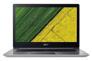 Ntb Acer Swift 3 (SF314-54-34R2) i3-8130U, 4GB, 256GB, 14", Full HD, bez mechaniky, Intel UHD 620, BT, FPR, CAM, W10 Home - stříbrný