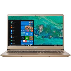 Ntb Acer Swift 3 (SF315-52-38HX) i3-8130U, 4GB, 256GB, 15.6", Full HD, bez mechaniky, Intel UHD 620, BT, FPR, CAM, W10 Home - zlatý