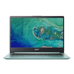 Ntb Acer Swift 1 (SF114-32-P0FL) Pentium Silver N5000, 4GB, 64GB, 14", Full HD, bez mechaniky, Intel UHD 605, BT, FPR, CAM, W10 S - zelený