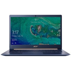 Ntb Acer Swift 5 Pro (SF514-52TP-56LR) i5-8250U, 8GB, 256GB, 14", Full HD, bez mechaniky, Intel UHD 620, BT, FPR, CAM, Win10 Pro - modrý