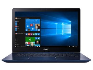 Ntb Acer Swift 3 (SF314-54-33MT) i3-8130U, 4GB, OPT 16 GB, 1000 + 16 GB, 14", Full HD, bez mechaniky, Intel UHD 620, BT, FPR, CAM, W10 Home - modrý