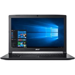 Ntb Acer Aspire 7 (A717-72G-57V7) i5-8300H, 8GB, OPT 16 GB, 1000 + 16 GB, 17.3", Full HD, bez mechaniky, nVidia GTX 1050, 4GB, BT, FPR, CAM, W10 Home - černý
