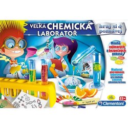 Experimentální sada Albi Clementoni Velká chemická laboratoř