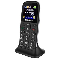 Mobilní telefon Aligator A510 Senior - černý