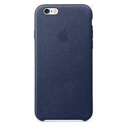 Kryt na mobil Apple Leather Case pro iPhone 6/6s - půlnočně modrý
