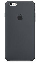 Kryt na mobil Apple Silicone Case pro iPhone 6/6s - uhlově šedý
