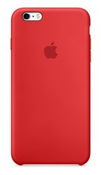 Kryt na mobil Apple Silicone Case pro iPhone 6/6s (PRODUCT)RED™ - červený