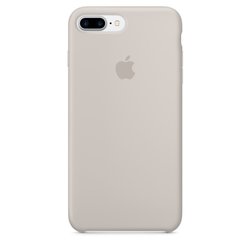 Kryt na mobil Apple Silicone Case pro iPhone 8 Plus / 7 Plus - kamenně šedý