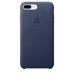 Kryt na mobil Apple Leather Case pro iPhone 8 Plus / 7 Plus - půlnočně modrý