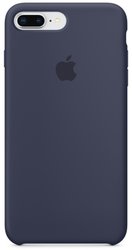 Kryt na mobil Apple Silicone Case pro iPhone 8 Plus / 7 Plus - půlnočně modrý