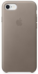 Kryt na mobil Apple Leather Case pro iPhone 8/7 - kouřový