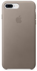Kryt na mobil Apple Leather Case pro iPhone 8 Plus / 7 Plus - kouřový