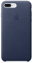 Kryt na mobil Apple Leather Case pro iPhone 8 Plus / 7 Plus - půlnočně modrý