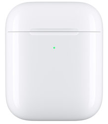 Pouzdro Apple pro AirPods, bezdrátové nabíjení - bílá