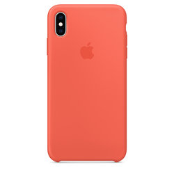 Kryt na mobil Apple Silicone Case pro iPhone Xs Max - nektarinkový