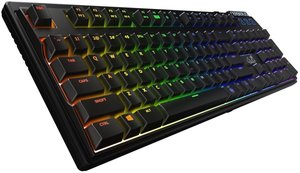Klávesnice Asus Cerberus Mech RGB RED, CZ - černá