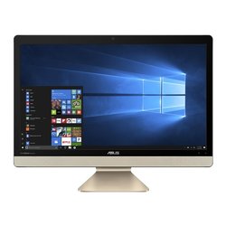 Počítač All In One Asus Vivo Aio V221 21.5",i3-7100U, 4GB, 1TB, bez mechaniky, HD, Win10 Pro - černý/zlatý