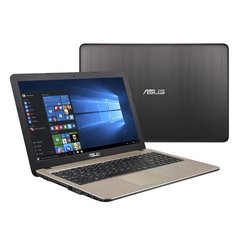 Ntb Asus X540LA-XX972T i3-5005U, 4GB, 500GB, 15.6", HD, DVD±R/RW, Intel HD 550, BT, CAM, W10 Home - černý/zlatý