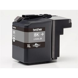 Inkoustová náplň Brother LC-529XLBK (black, 2400 str.) - originální