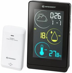 BresserTemeo Life H Weather Station Display-black