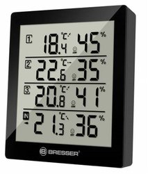 Bresser Temeo Hygro Quadro Weather Station-black