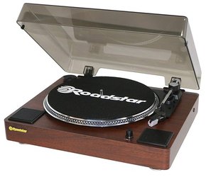 Roadstar TT-260SPK Gramofon ve dřevě, 33+45+78 ot