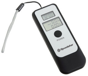 Alkohol tester s duálním LCD displejem Roadstar SDA AT-600