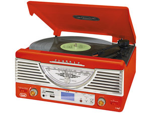 Trevi TT 1062/RED Retro mus. system MP3/SD/USB