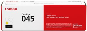 Toner Canon CRG 045 Y, 1300 stran, originální - žlutý