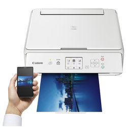 Tiskárna multifunkční Canon PIXMA TS5051 A4, 12str./min, 9str./min, 4800 x 1200, manuální duplex, WF, USB - bílá