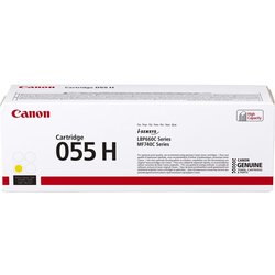 Toner Canon CRG 055 H, 5900 stran originální - žlutý