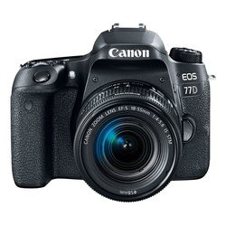 Fotoaparát zrcad. Canon EOS 77D + 18-135mm IS USM
