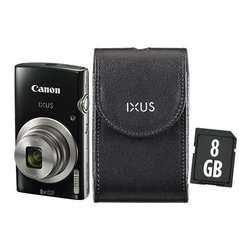 Fotoaparát Canon IXUS 185 + orig.pouzdro, černý